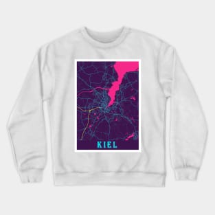 Kiel Neon City Map Crewneck Sweatshirt